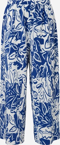 Wide Leg Pantalon s.Oliver en bleu : devant