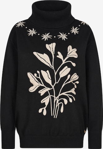 Pull-over 'Jean Leon' 4funkyflavours en noir : devant