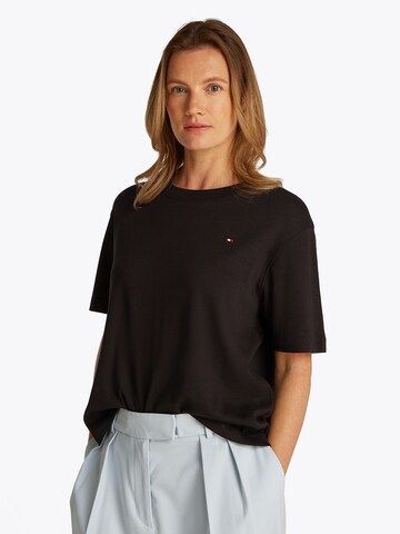 TOMMY HILFIGER Koszulka w kolorze czarny: przód