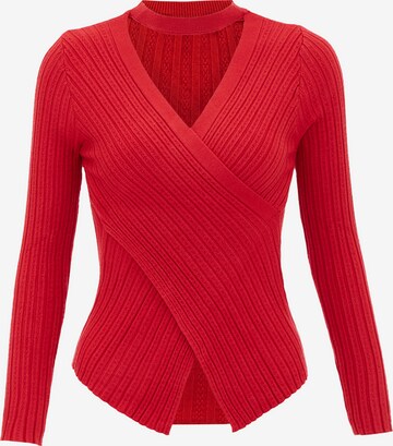 aleva Sweater in Red: front