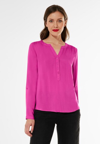 STREET ONE Bluse in Pink: Vorderseite