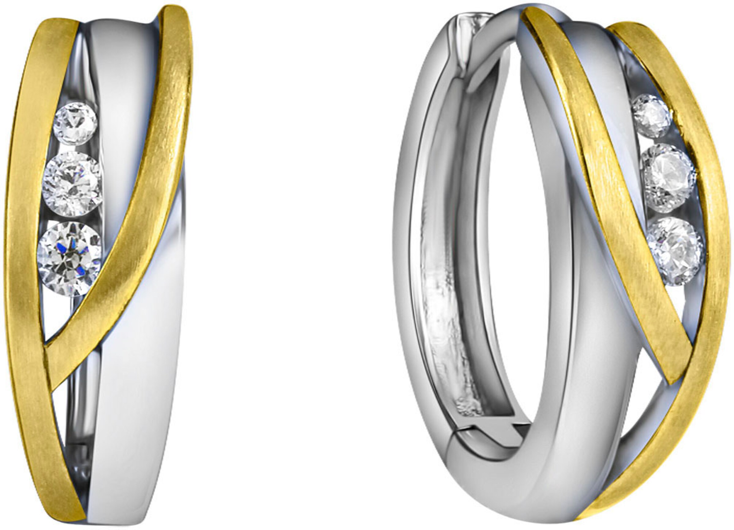 FIRETTI Earrings in Silver: front