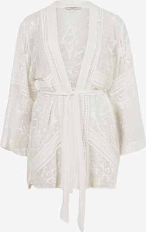 AllSaints Kimono i vit: framsida