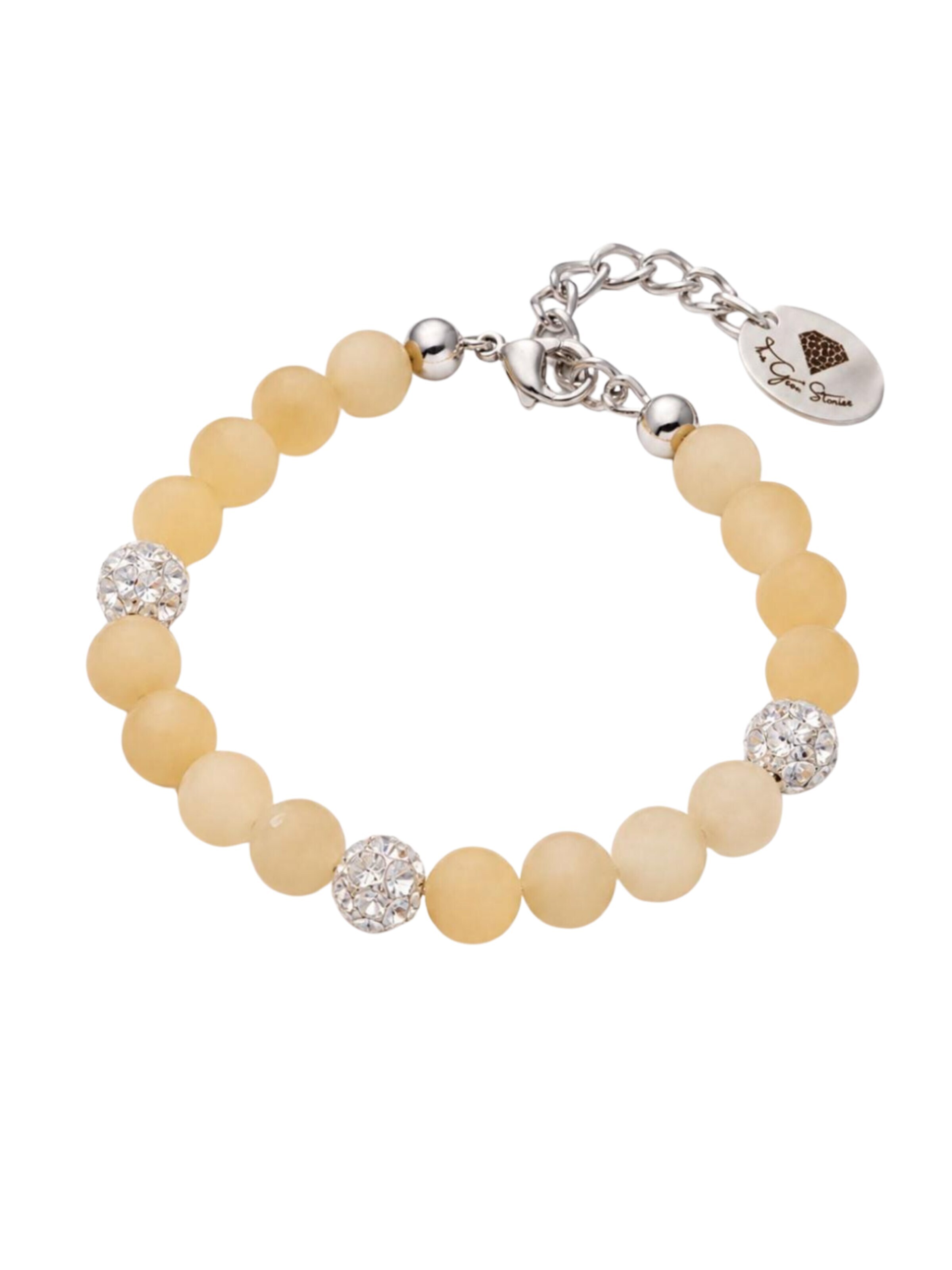 THE GEM STORIES JEWELRY Armband in Geel