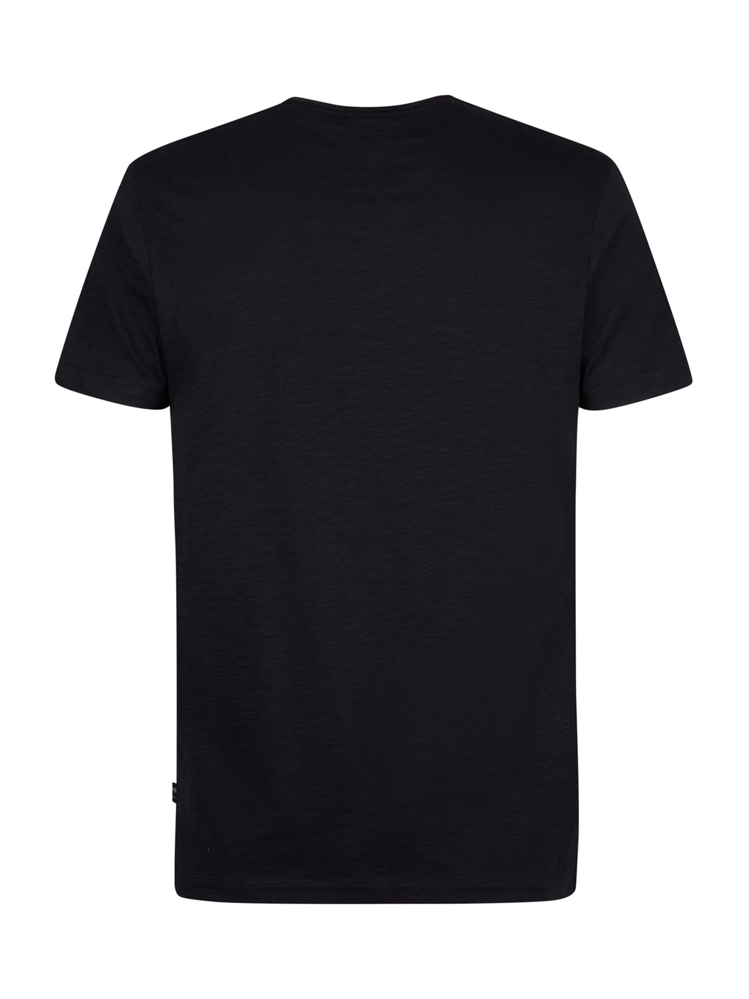 Petrol Industries T-shirt i svart