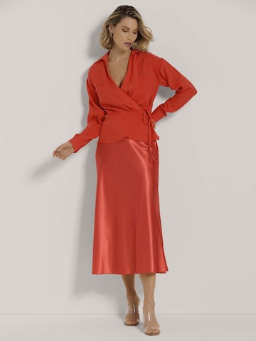 MADELEINE Bluse in Orange