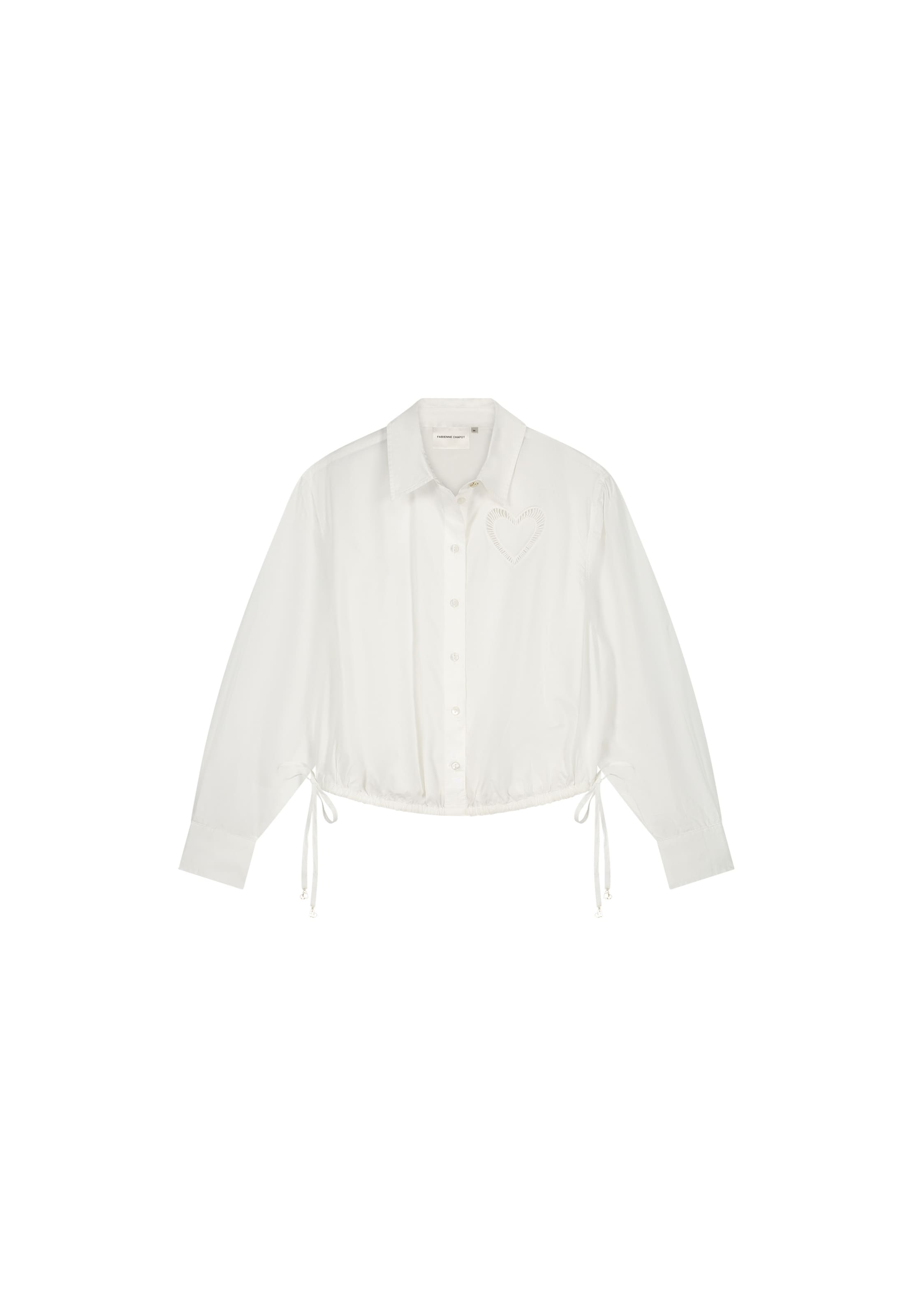 Fabienne Chapot Blouse in Wit: voorkant