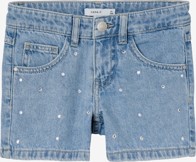 NAME IT Jean 'ROSE' en bleu denim / argent, Vue avec produit