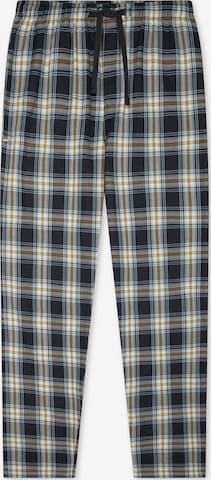 SCHIESSER Pajama Pants ' Mix Relax ' in Blue: front
