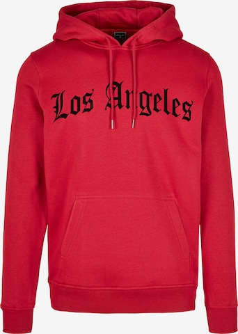 MT Men Sweatshirt in Rood: voorkant