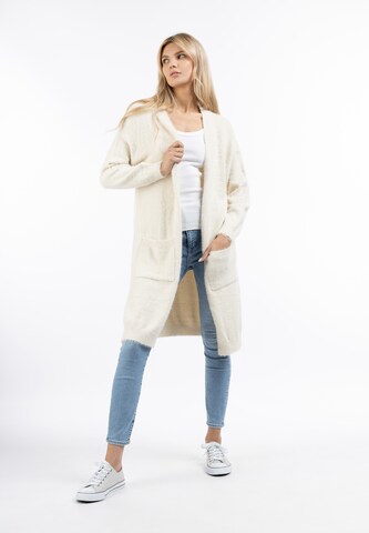 Cardigan Usha en blanc