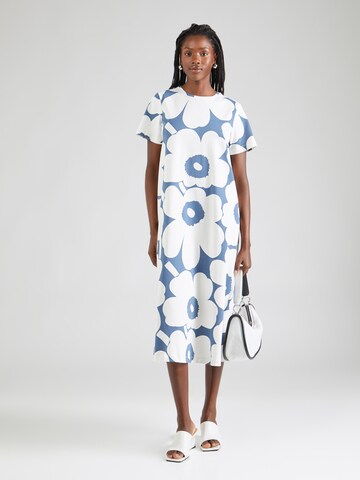 Marimekko Dress in Blue: front