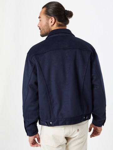 LEVI'S ® Overgangsjakke 'Levi's® Men's Melton Trucker Jacket' i blå