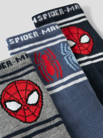 NAME IT - Meias 'NMMJULIUS SPIDER' em azul