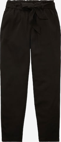 TOM TAILOR DENIM Hose in Schwarz: predná strana