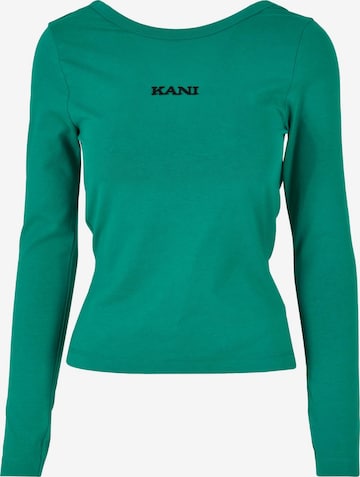 T-shirt Karl Kani en vert : devant