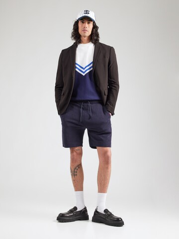 BOSS Regular Shorts in Blau