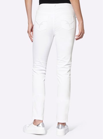 heine Slimfit Jeans in Wit