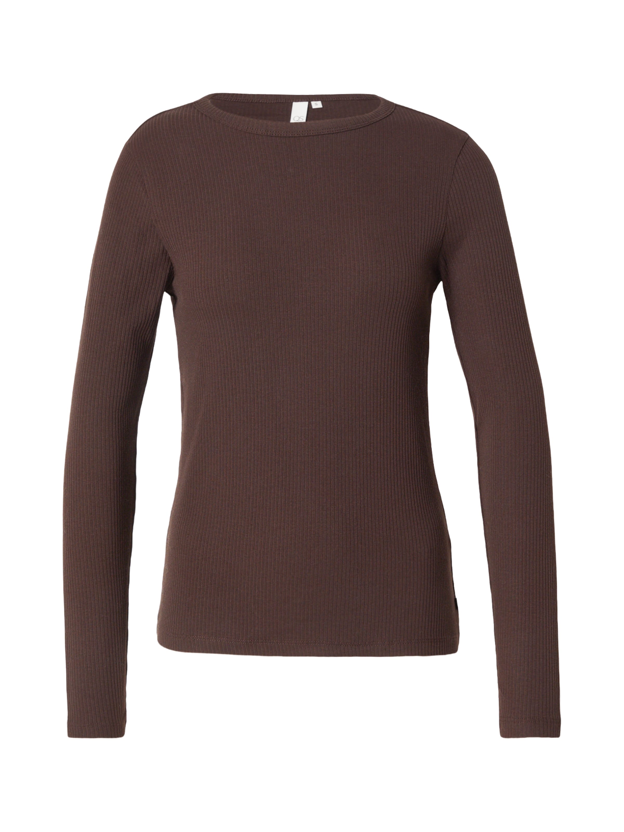 QS Shirt in Braun: Vorderseite