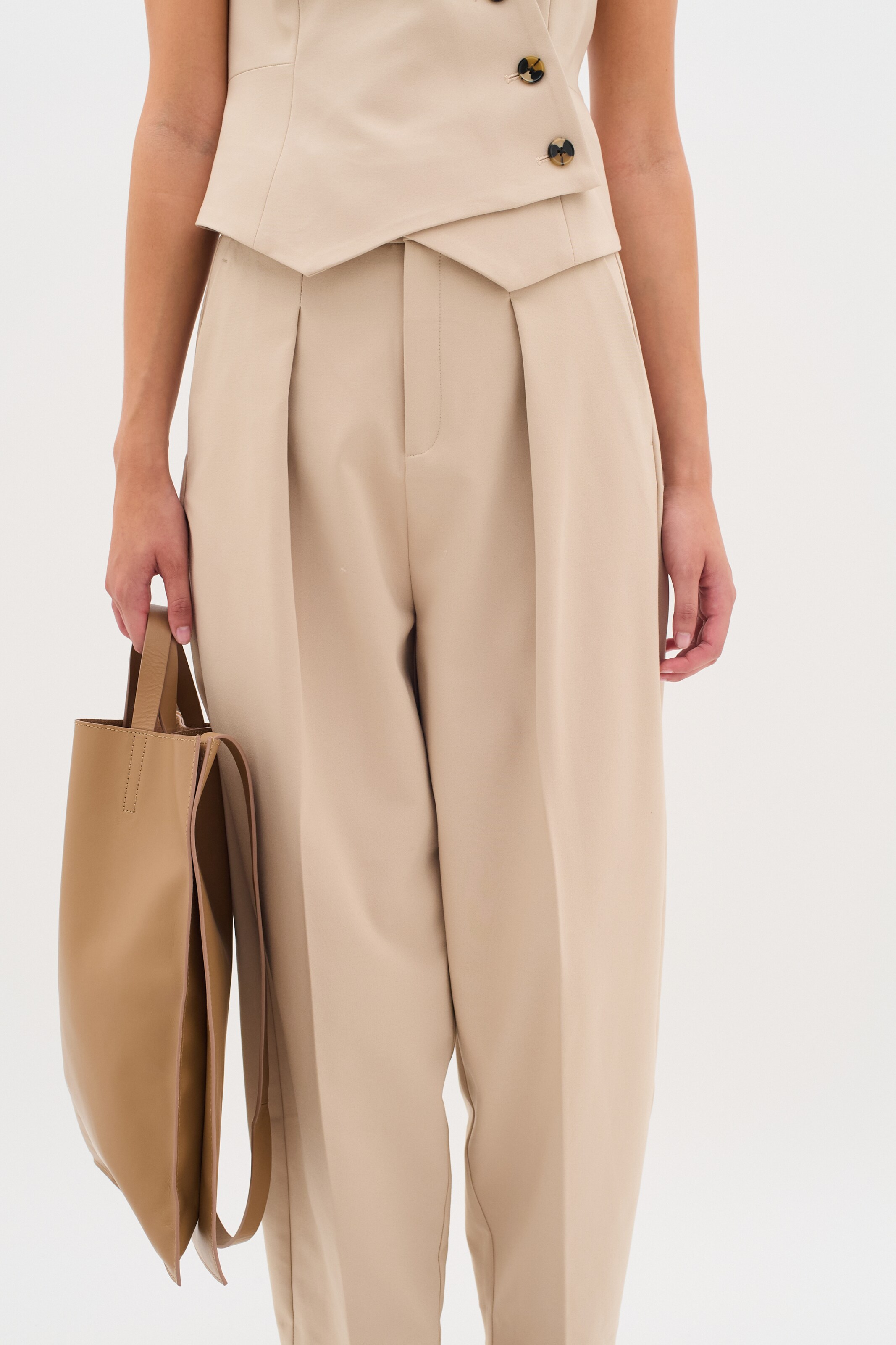 InWear Vat Broek 'Zella' in Beige