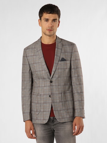 Finshley & Harding Regular fit Suit Jacket 'Melvin' in Brown: front