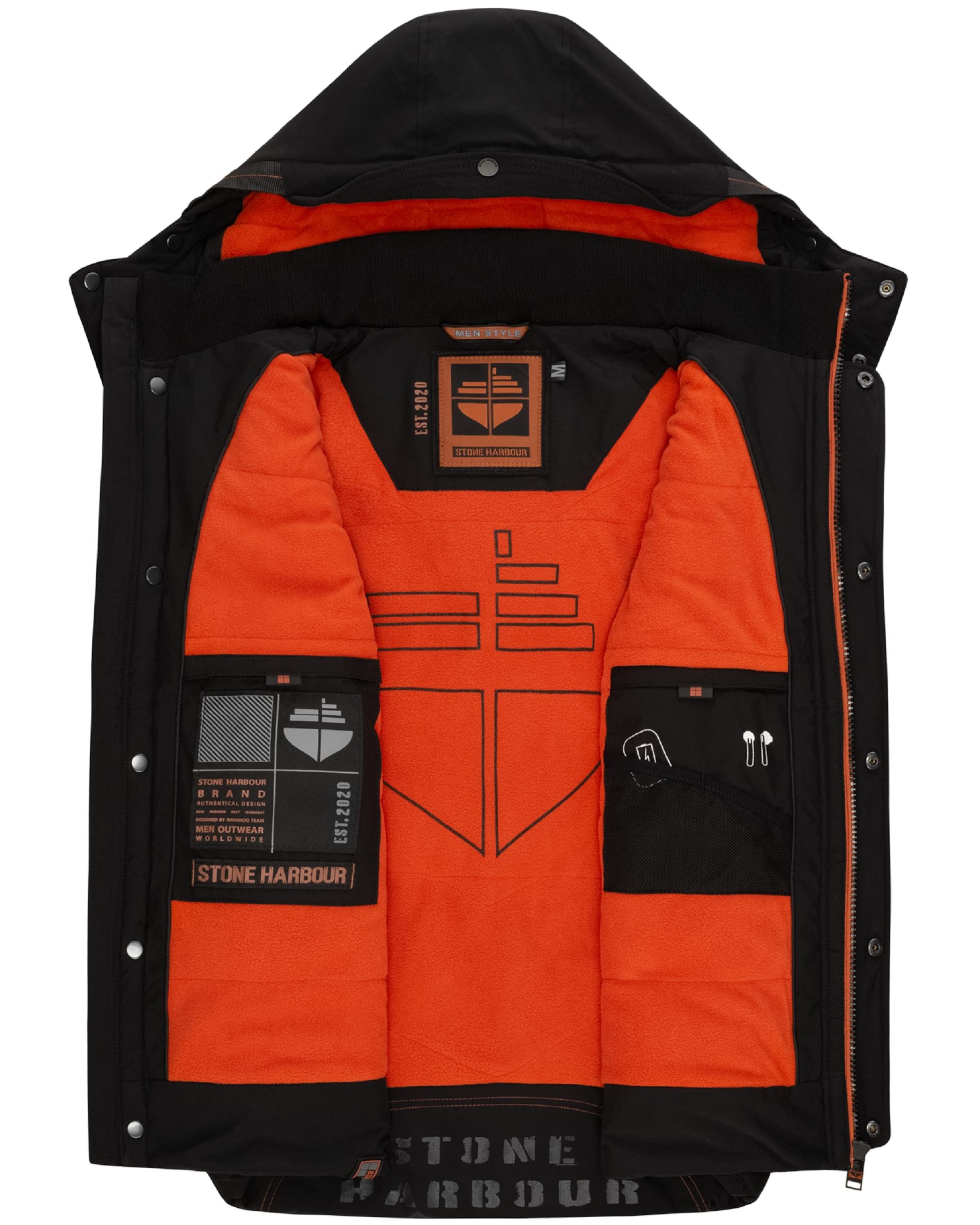 Gilet 'Egoor' STONE HARBOUR en noir