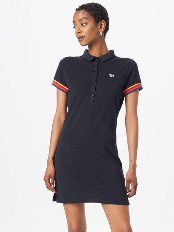 Superdry Polokleid in Blau: Vorderseite