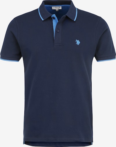 U.S. POLO ASSN. Poloshirt in blau / dunkelblau, Produktansicht