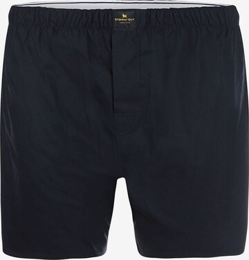 Steppin' out Boxershorts in Blau: Vorderseite