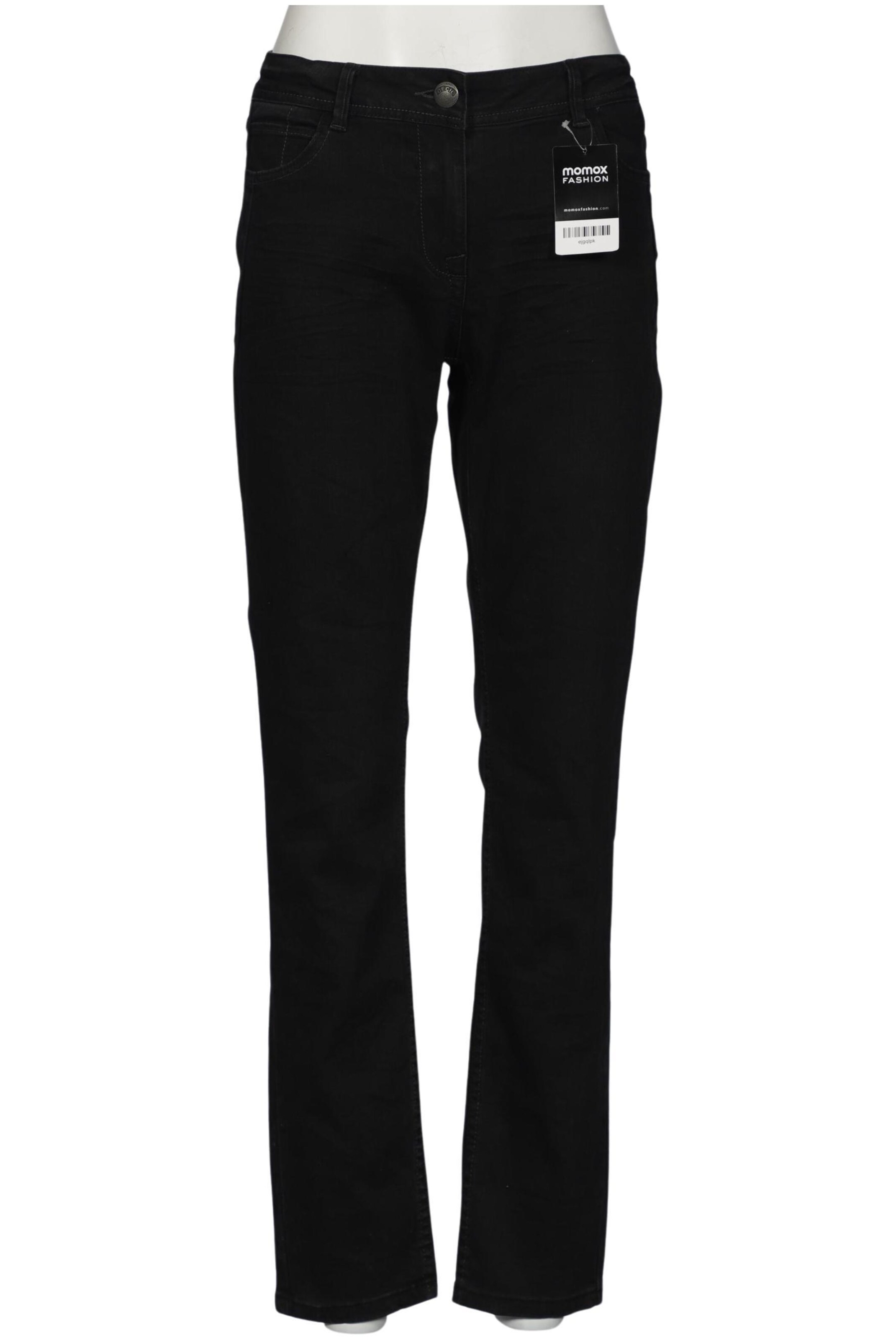 CECIL Jeans in 30 in Black: front