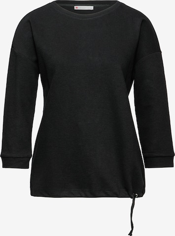 STREET ONE Shirt in Black: front