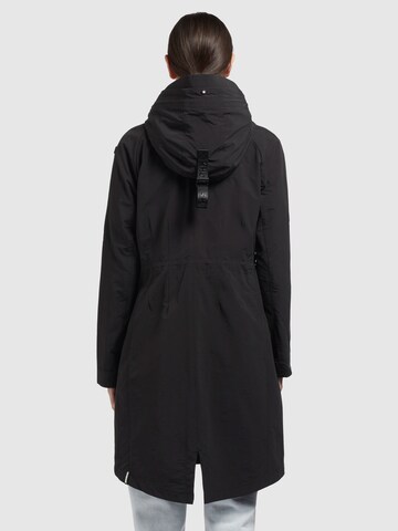 Manteau mi-saison khujo en noir