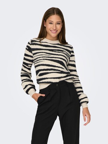 JDY - Pullover 'Lorraine' em cinzento: frente