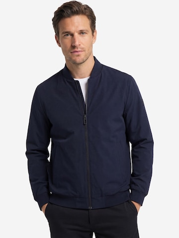 CASAMODA Between-Season Jacket 'Basic' in Blue: front