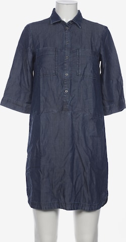 re.draft Kleid S in Blau: Vorderseite