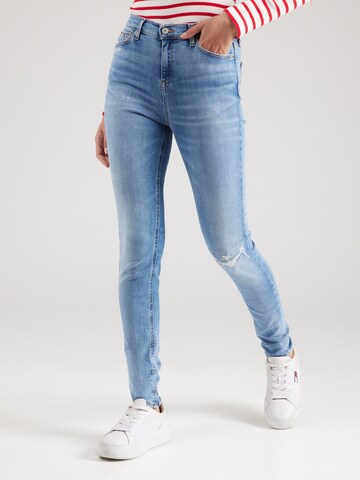 Skinny Jean 'NORA' Tommy Jeans en bleu : devant