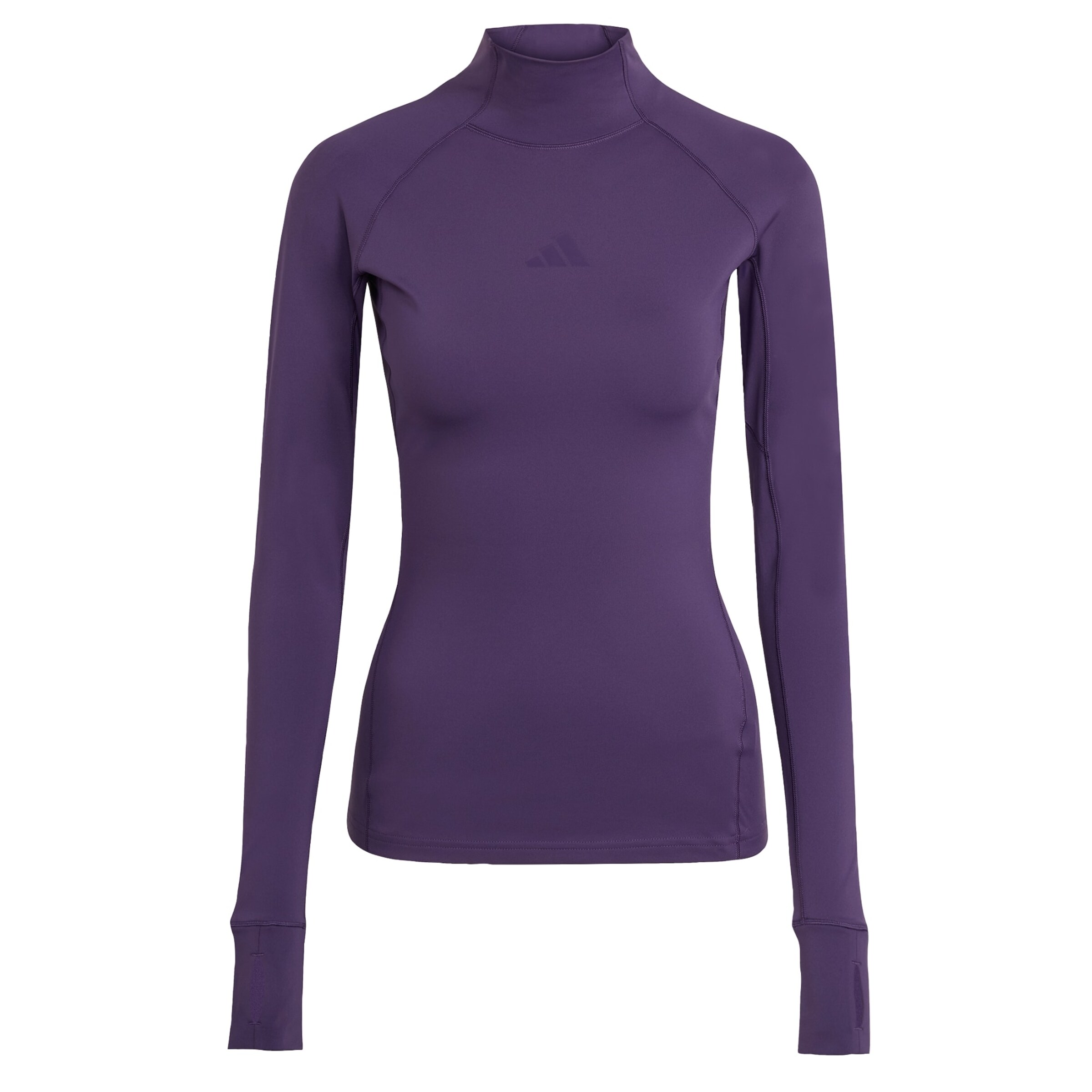 ADIDAS PERFORMANCE - Camiseta funcional 'Techfit COLD.RDY Long-Sleeve' en lila: frente