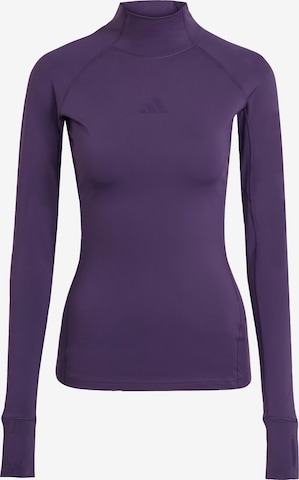 Maglia funzionale 'Techfit COLD.RDY Long-Sleeve' di ADIDAS PERFORMANCE in lilla: frontale