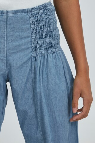 PULZ Jeans Wide leg Harem trousers 'Jill' in Blue