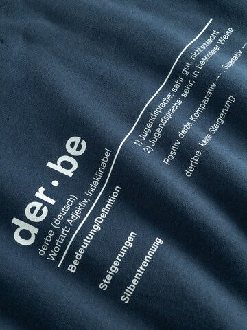 Derbe Sweatshirt in Blue