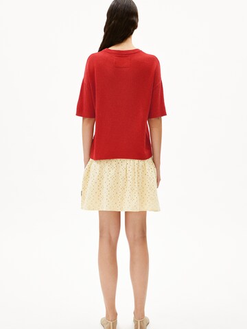 ARMEDANGELS Pullover 'Lizaa Lino' in Rot: Vorderseite