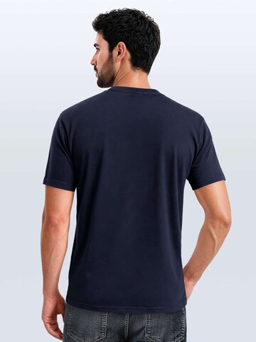 Neverless Shirt 'Walross' in Blue
