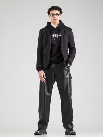 KARL LAGERFELD JEANS Sweatshirt i sort