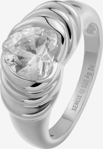 XENOX Ring in Silber: predná strana