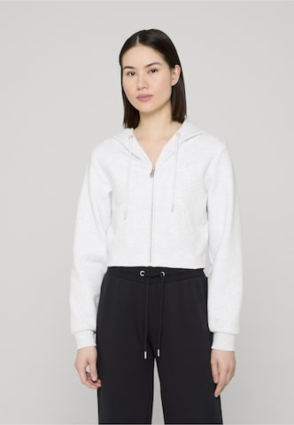 Giacca di felpa di Karl Kani in grigio: frontale