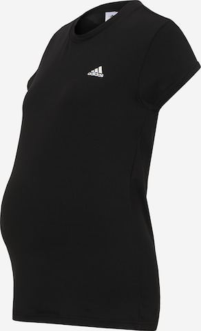 ADIDAS SPORTSWEAR - Camisa funcionais 'Designed To Move' em preto: frente