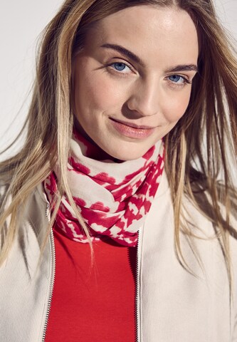 STREET ONE Tube Scarf in Red: front