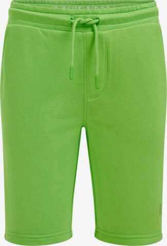 WE Fashion Broek in Groen: voorkant