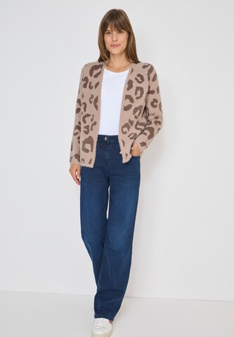 CECIL Knit Cardigan in Brown