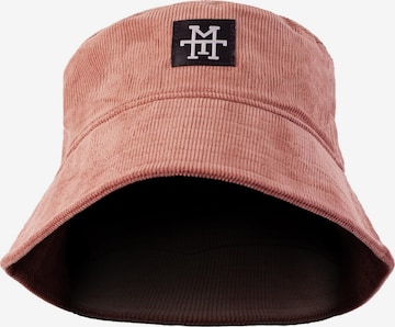 Manufaktur13 Hat 'Bucket Hat' in Brown: front
